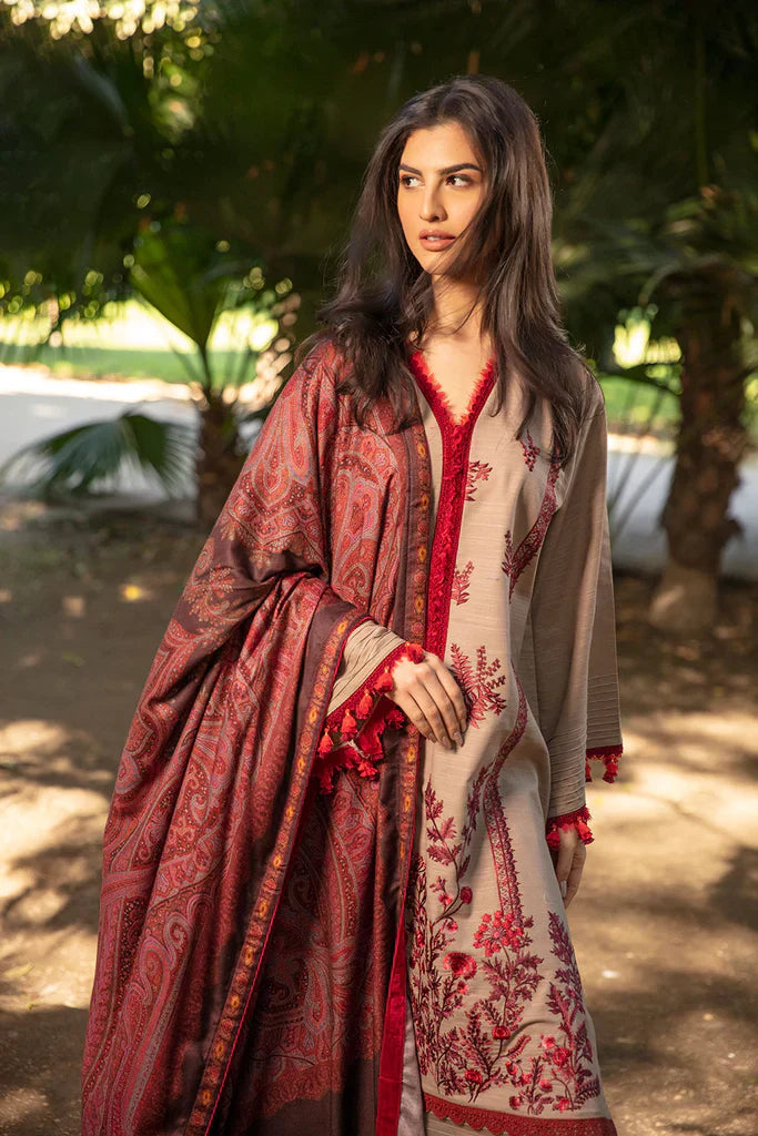 BRANDED 4PC EMBROIDERED LAWN