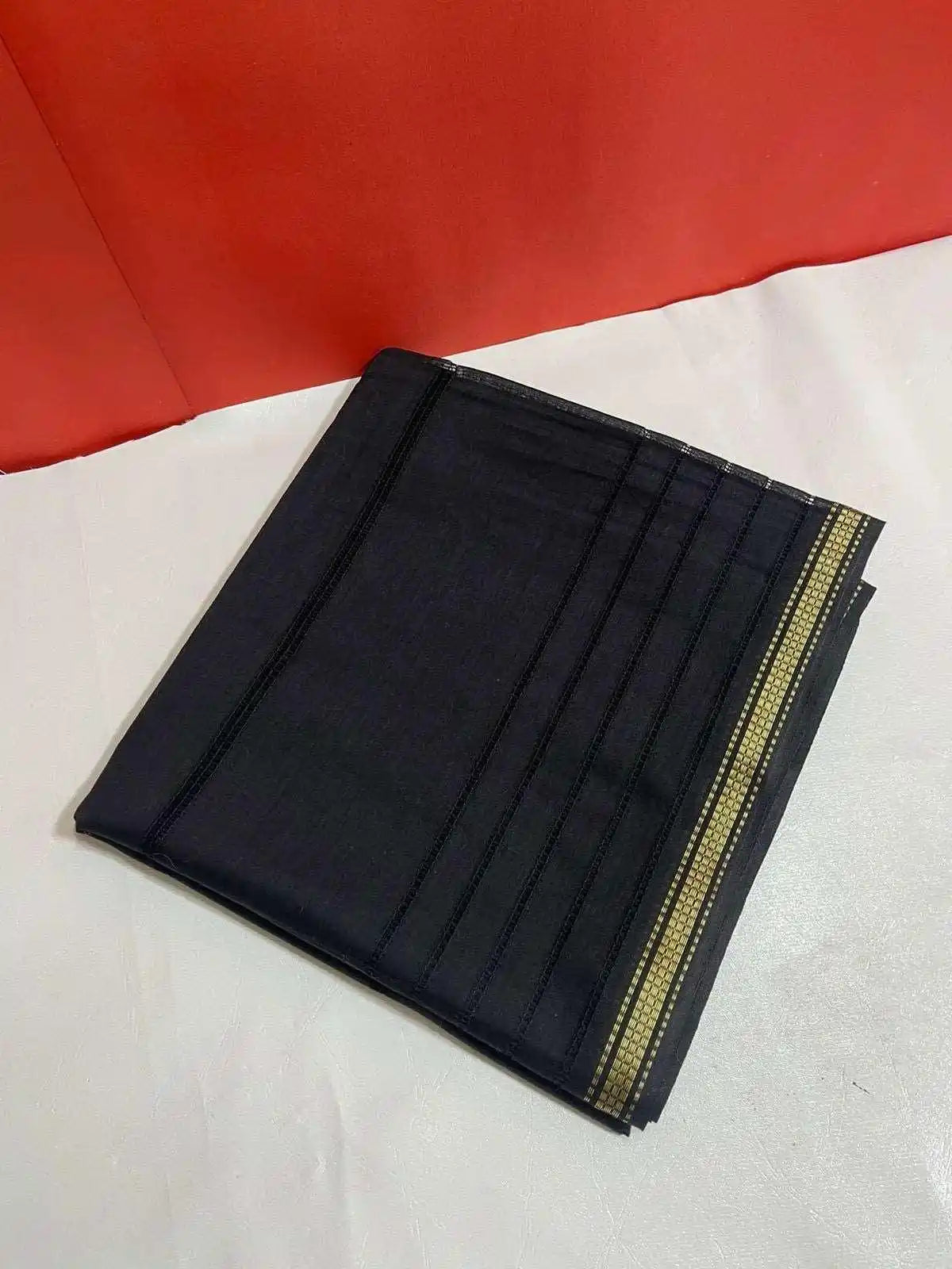 PACK OF 2 BLACK DUPPATA DEAL
