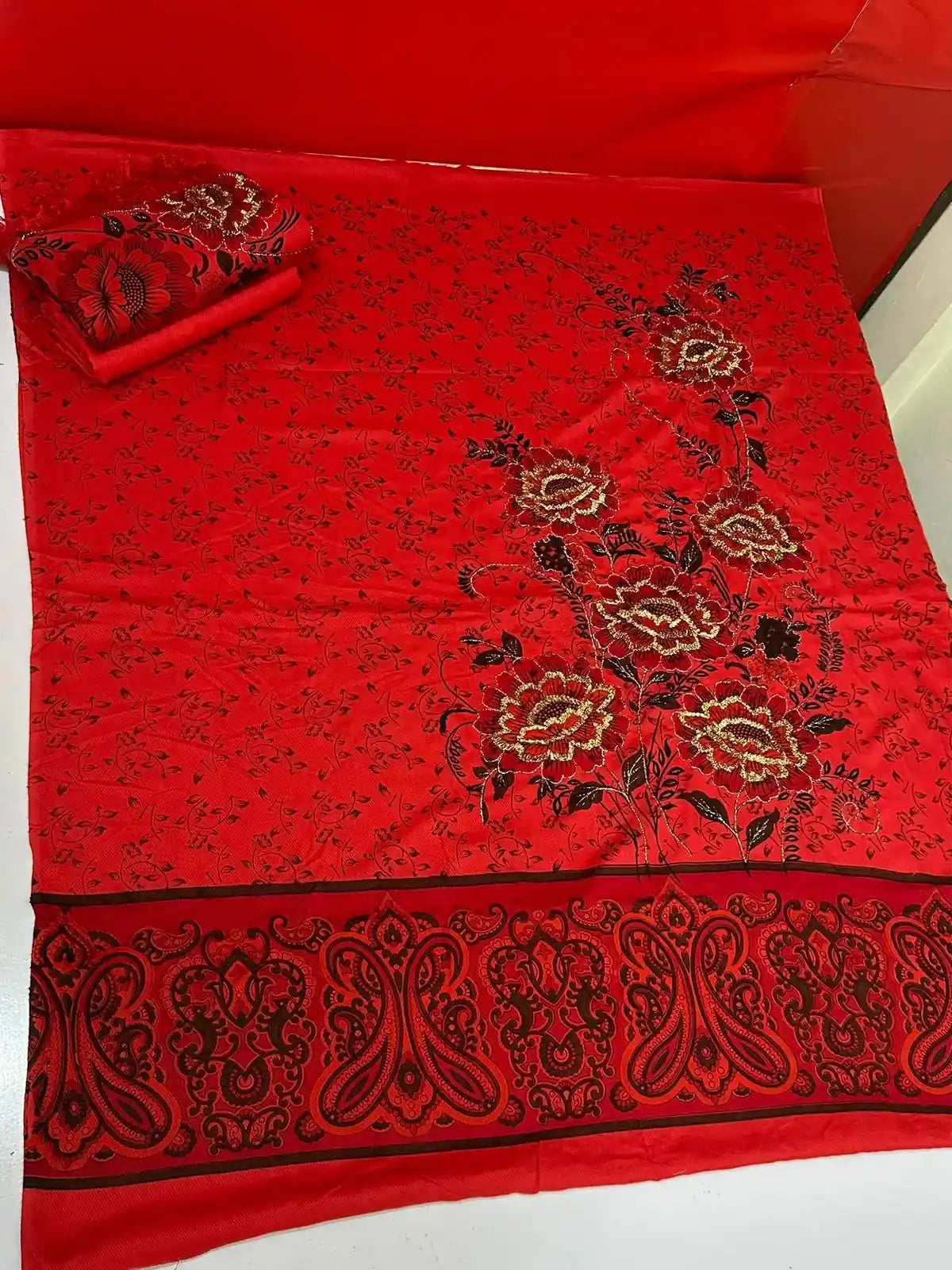 3PC PURE MARINA WOOL SHAWL HEAVY GOTTA WORK