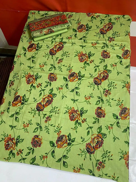 3PC PREMIUM LAWN FULLY EMBROIDERED DUPATTA