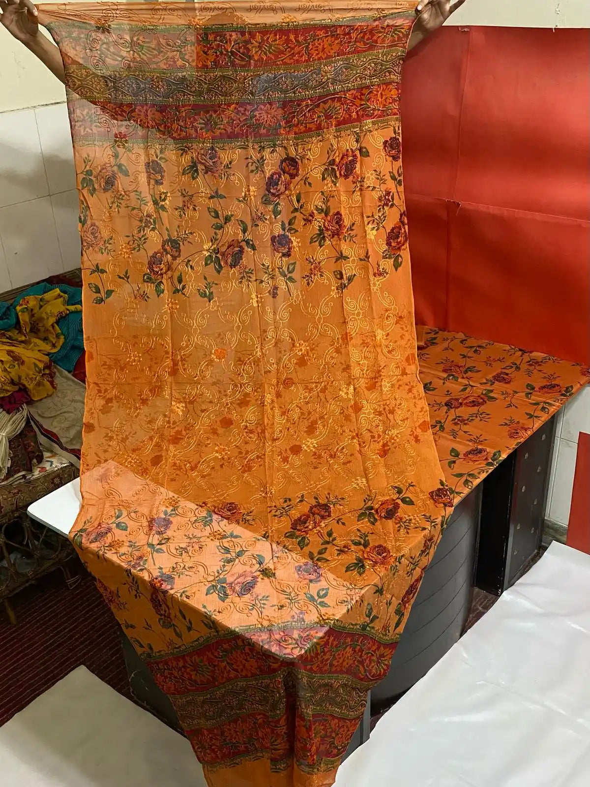 3PC PREMIUM LAWN FULLY EMBROIDERED DUPATTA