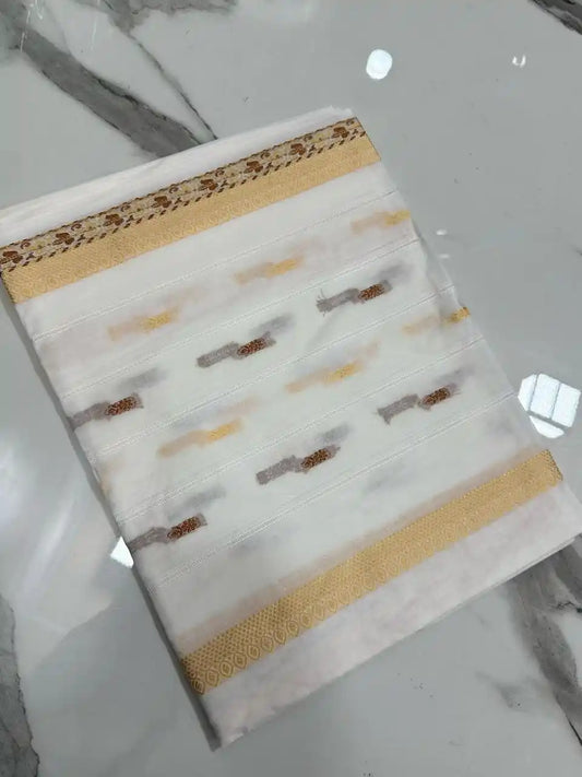 PURE LAWN SOFT DUPATTA TARKASHI OR BANARSI WORK PREMIUM QUALITY