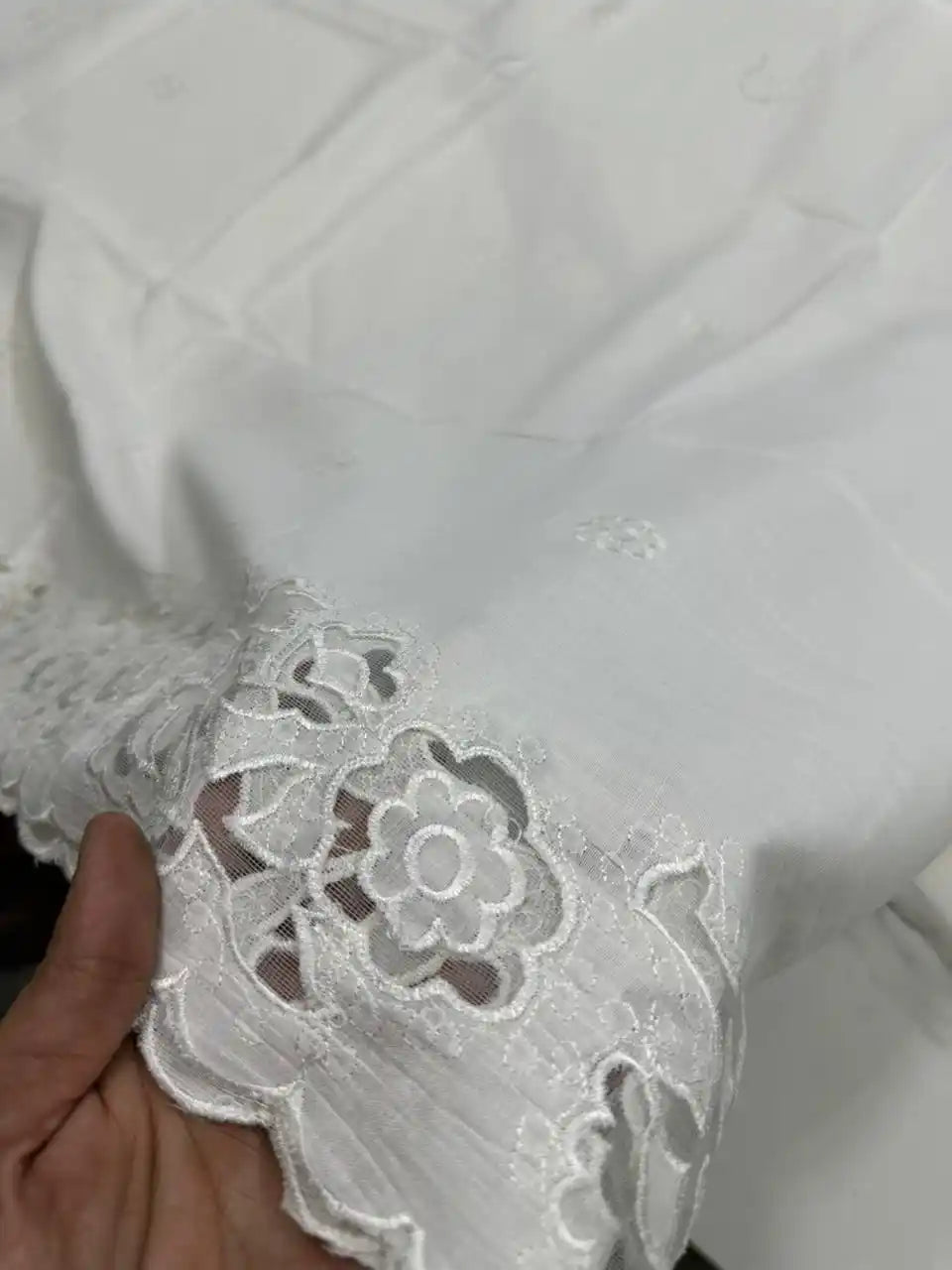 PURE LAWN SOFT DUPTTA WITH EMROIDERY LAZER WORK PREMIUM QUALITY