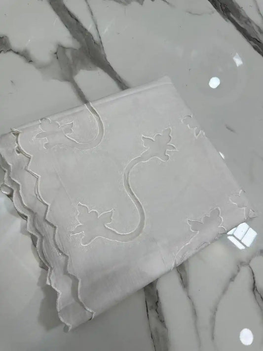 PURE LAWN SOFT DUPTTA WITH EMROIDERY LAZER WORK PREMIUM QUALITY