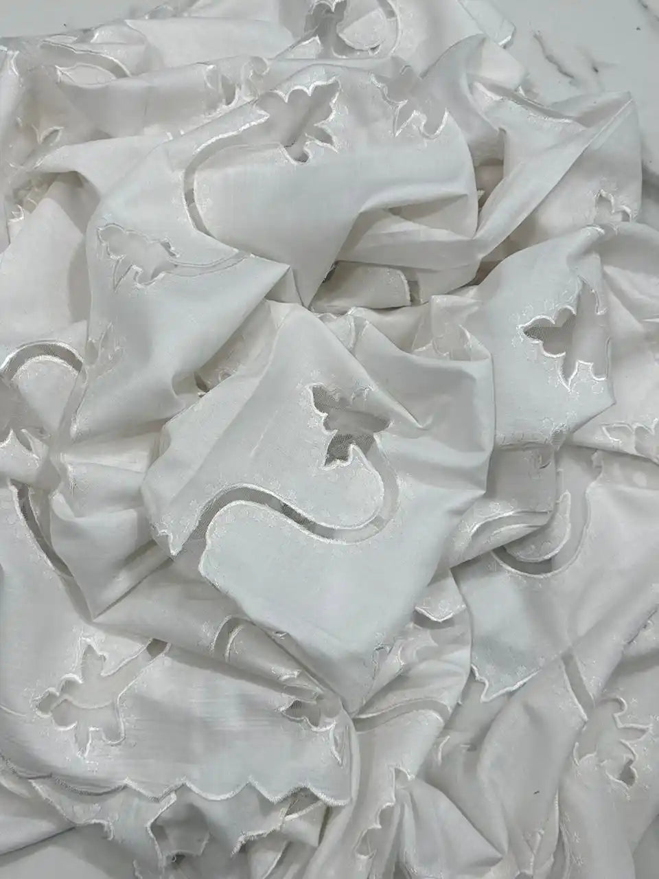PURE LAWN SOFT DUPTTA WITH EMROIDERY LAZER WORK PREMIUM QUALITY