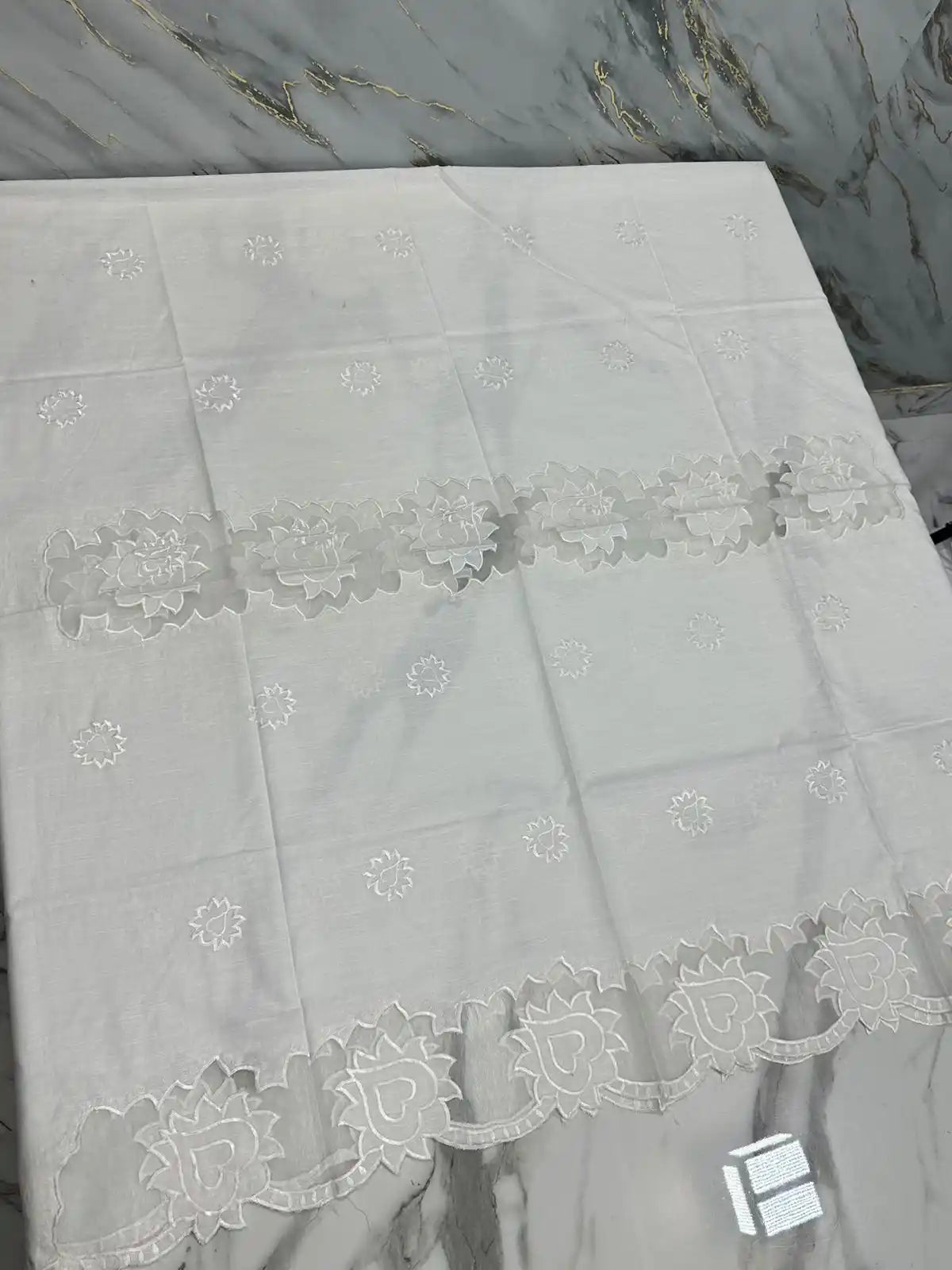 PURE LAWN SOFT DUPTTA WITH EMROIDERY LAZER WORK PREMIUM QUALITY
