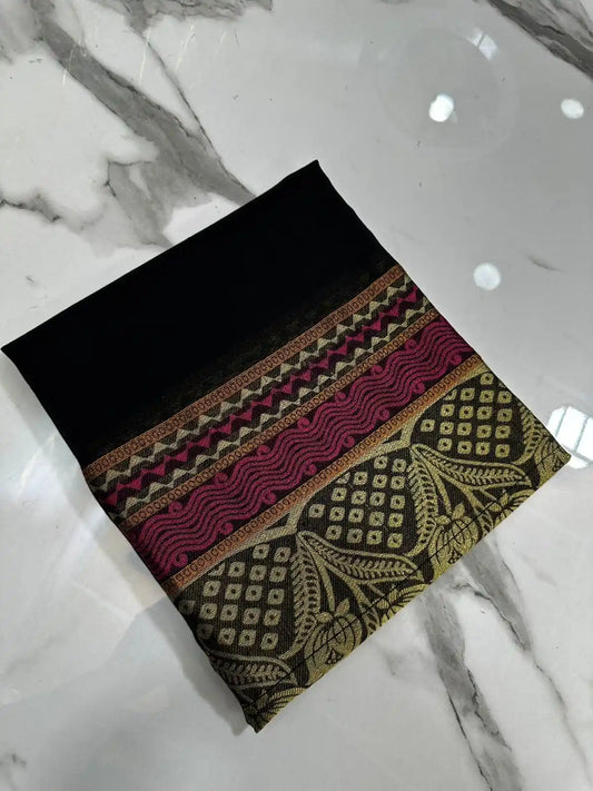 PURE LAWN SOFT DUPATTA WITH MULTI COLORS BANARSI WORK PREMIUM QUALITY