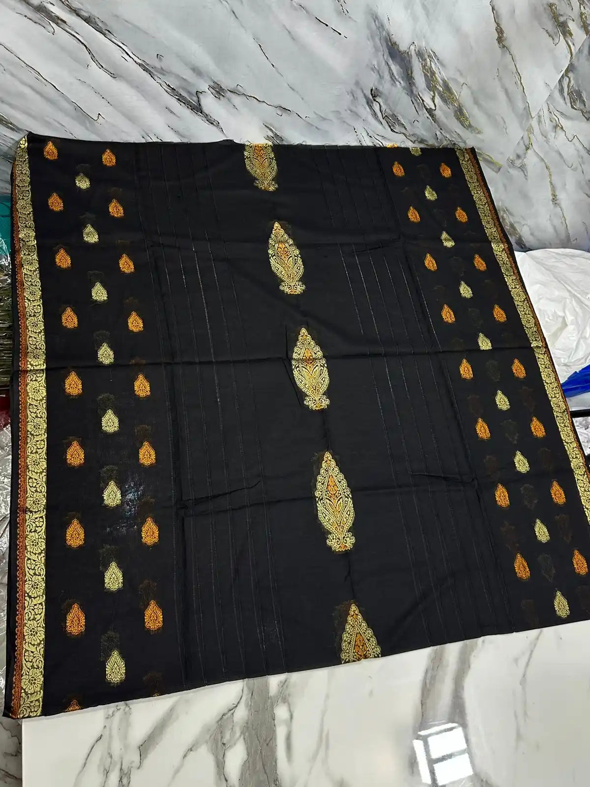 PURE LAWN SOFT DUPATTA TARKASHI OR BANARSI WORK PREMIUM QUALITY