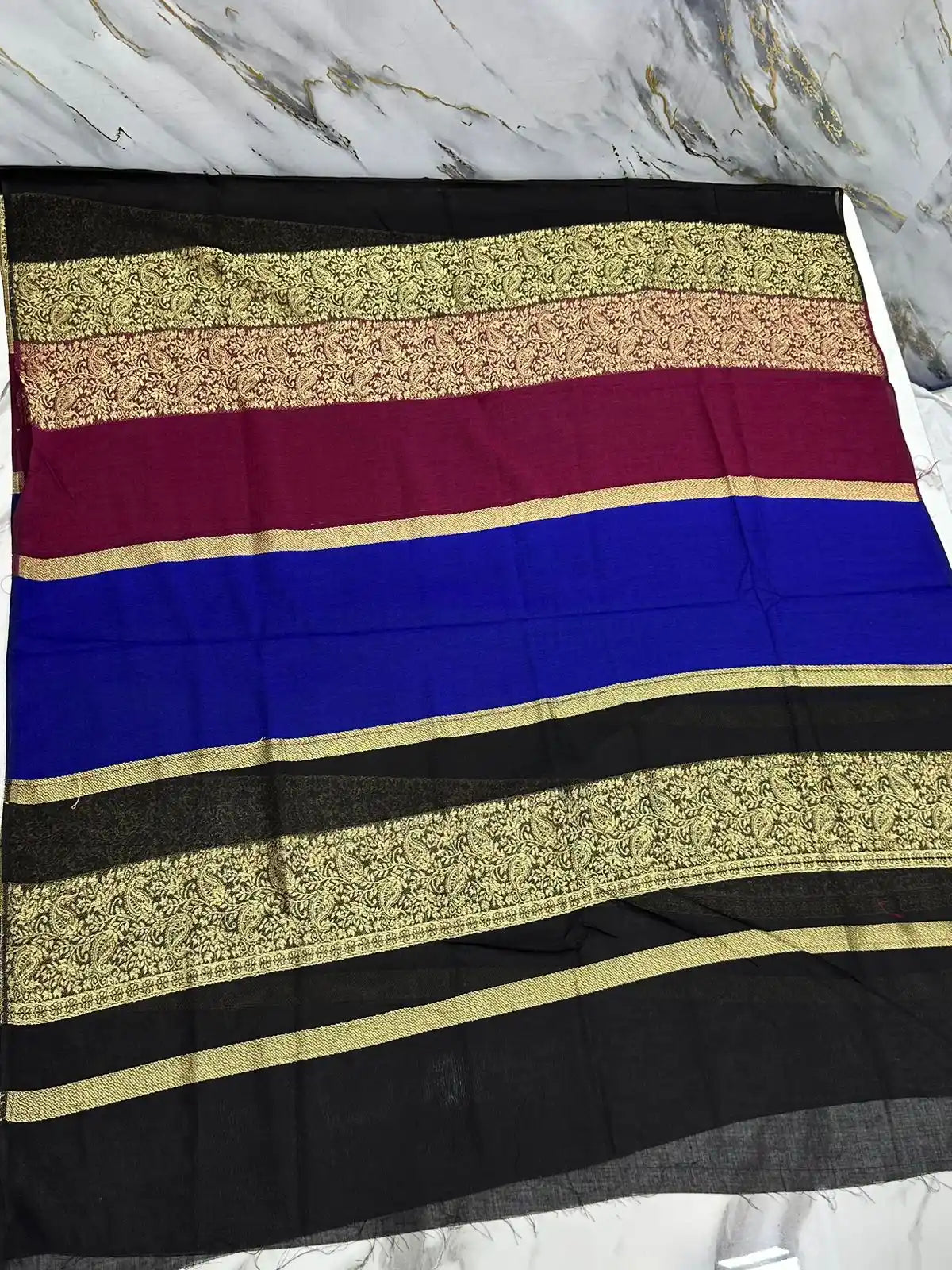PURE LAWN SOFT DUPATTA WITH MULTI COLORS BANARSI WORK PREMIUM QUALITY