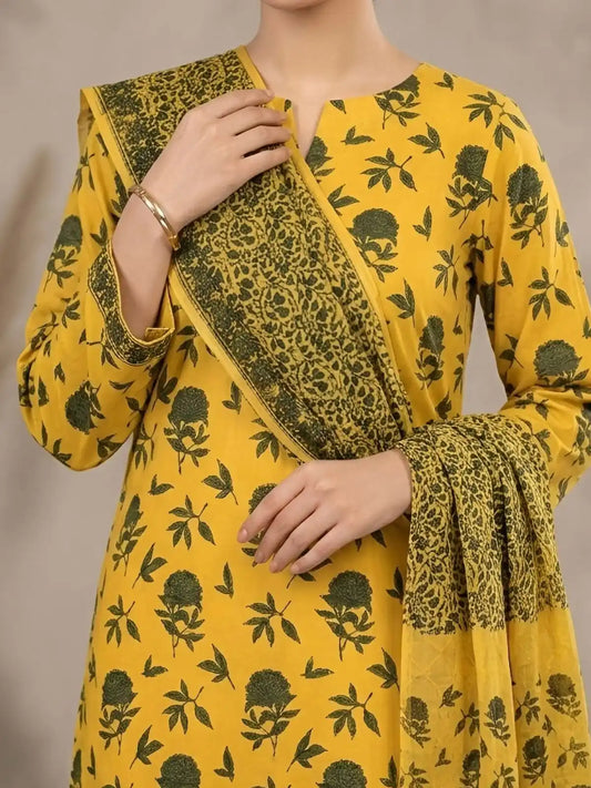 3PC PREMIUM LAWN FULLY EMBROIDERED DUPATAA