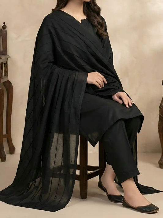 PURE LAWN SOFT DUPATTA TARKASHI WORK PREMIUM QUALITY