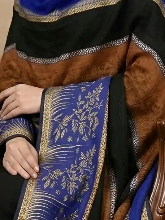 PURE LAWN SOFT DUPATTA WITH MULTI COLORS BANARSI WORK PREMIUM QUALITY