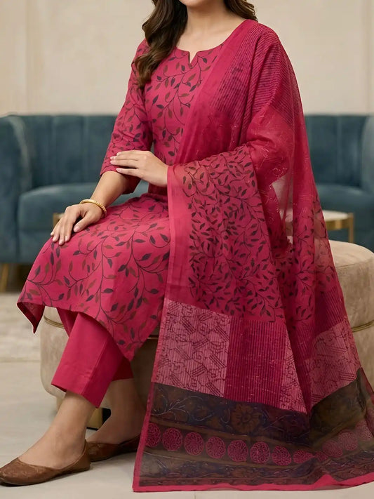 3PC PREMIUM LAWN FULLY EMBROIDERED DUPATAA