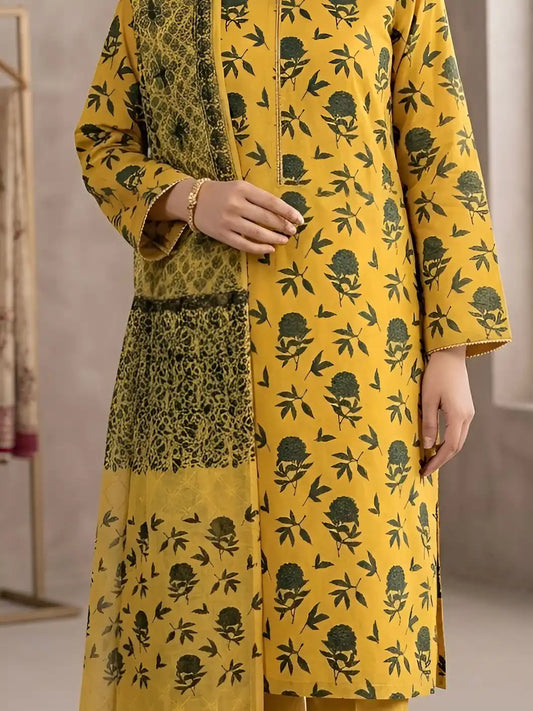 3PC PREMIUM LAWN FULLY EMBROIDERED DUPATAA