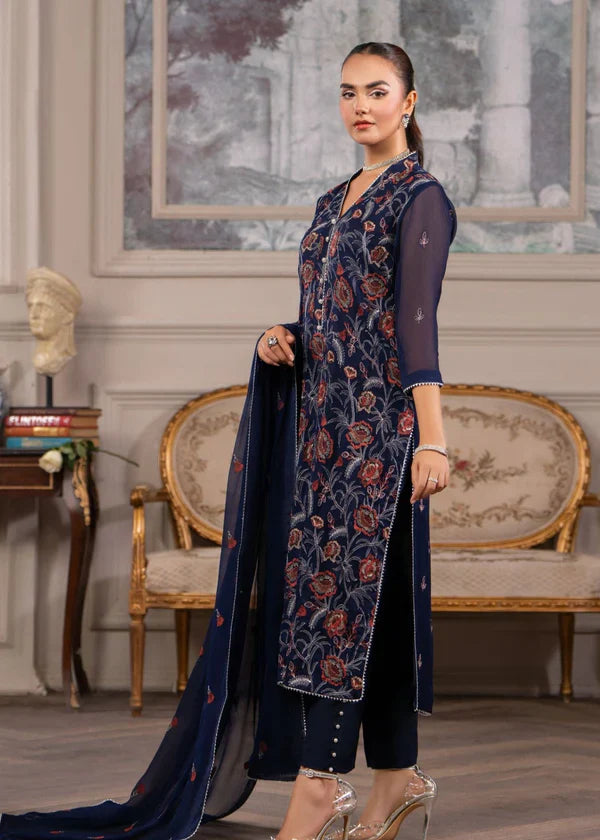 HEMSTITCH 4PC EMBROIDERED LAWN