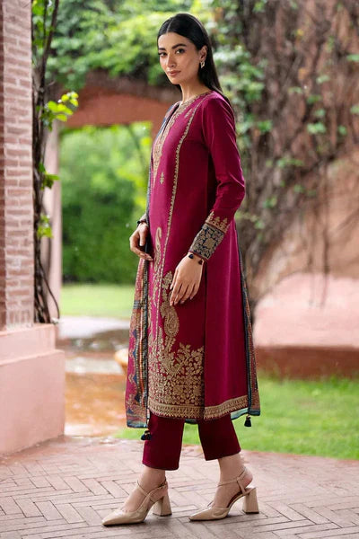 JAZMIN 4PC EMBROIDERED LAWN