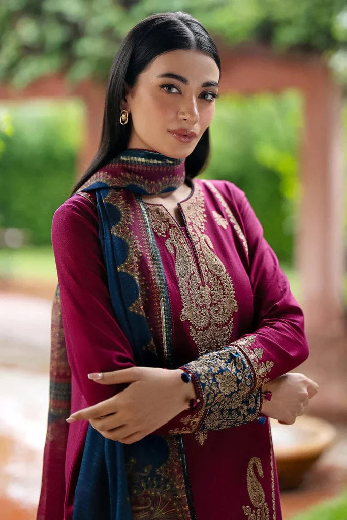 JAZMIN 4PC EMBROIDERED LAWN