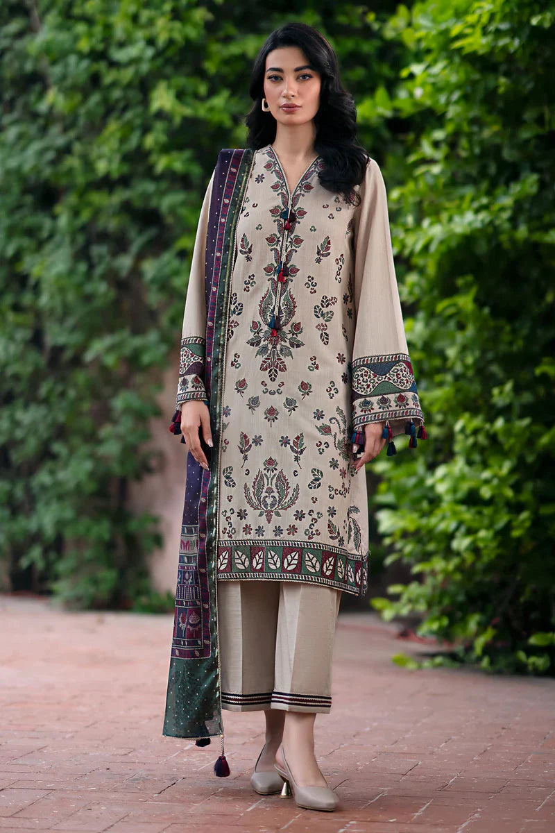 JAZMIN 4PC EMBROIDERED LAWN