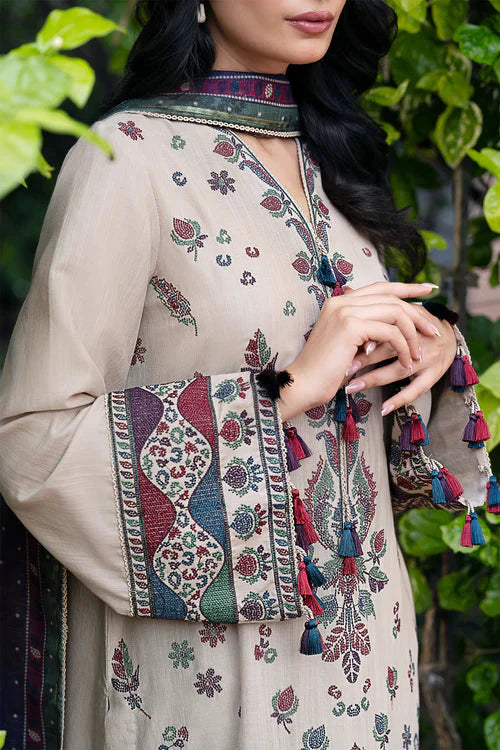 JAZMIN 4PC EMBROIDERED LAWN