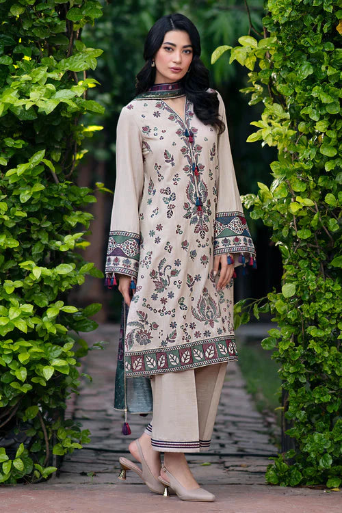 JAZMIN 4PC EMBROIDERED LAWN