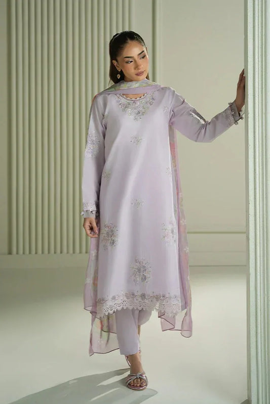 CROSS STITCH 4PC EMBROIDERED LAWN