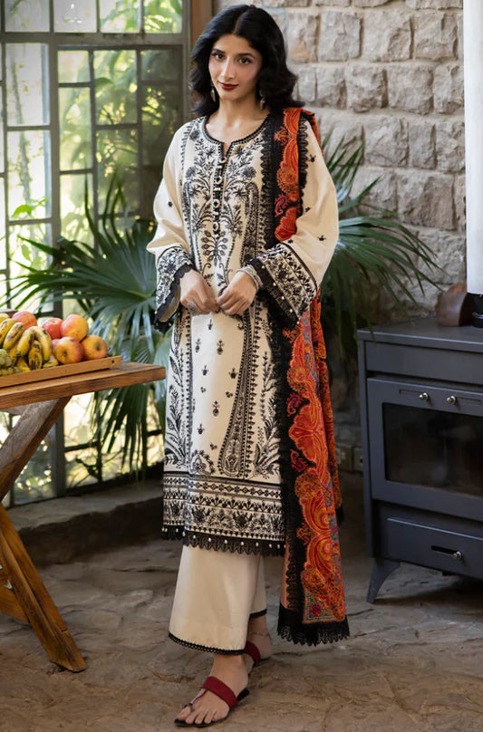 ASIM JOFA 4PC EMBROIDERED LAWN