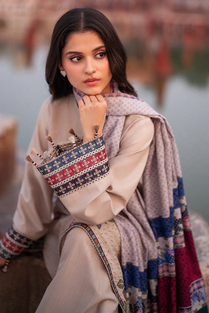 JAZMIN 4PC EMBROIDERED LAWN