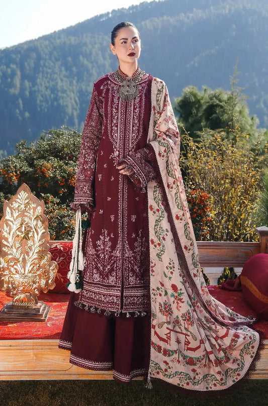 HUSSAIN REHAR 4PC EMBROIDERED LAWN