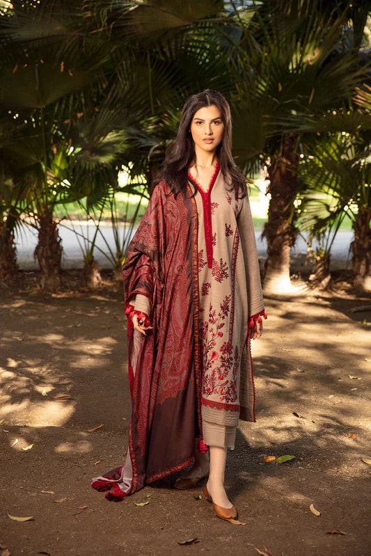 BRANDED 4PC EMBROIDERED LAWN