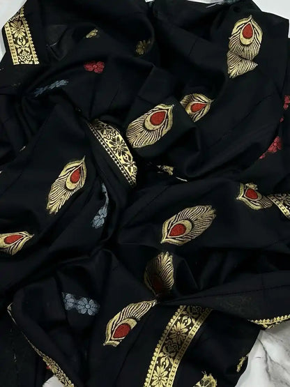 PURE LAWN SOFT DUPATTA TARKASHI OR BANARSI WORK PREMIUM QUALITY