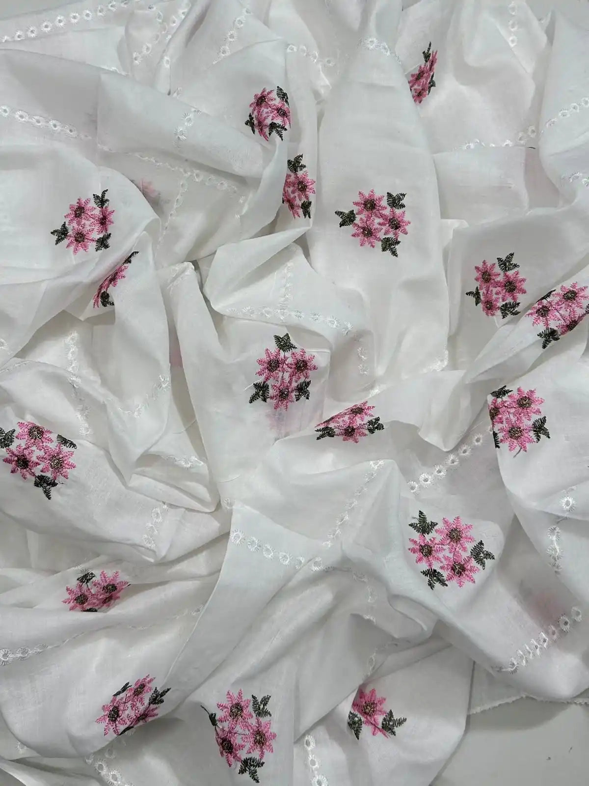 PURE LAWN CHADAR  FULL EMBROIDERED ELEGANCE