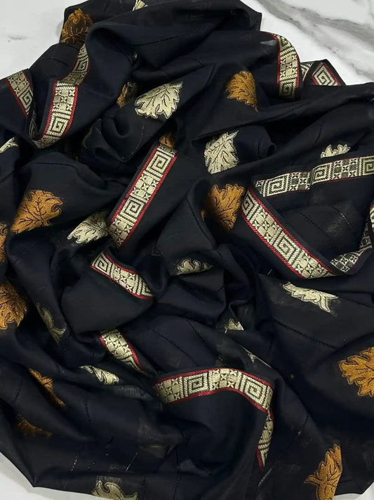 PURE LAWN SOFT DUPATTA TARKASHI OR BANARSI WORK  PREMIUM QUALITY