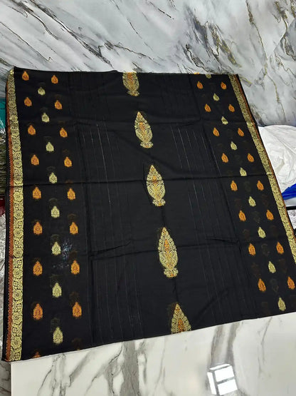 PURE LAWN SOFT DUPATTA TARKASHI OR BANARSI WORK  PREMIUM QUALITY