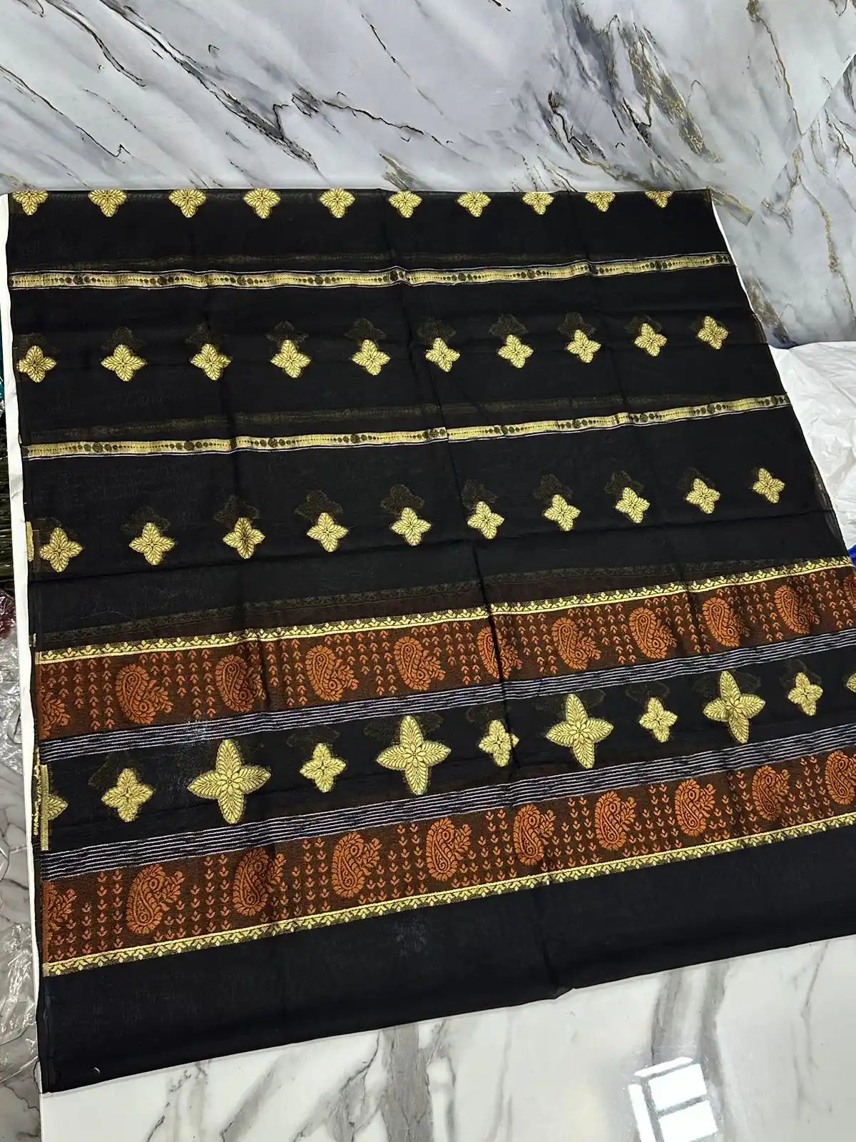 PURE LAWN SOFT DUPATTA WITH BANARSI WORK  PREMIUM QUALITY