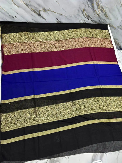 PURE LAWN SOFT DUPATTA WITH MULTI COLORS BANARSI WORK PREMIUM QUALITY