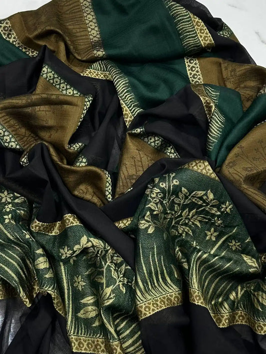 PURE LAWN SOFT DUPATTA WITH MULTI COLORS BANARSI WORK PREMIUM QUALITY