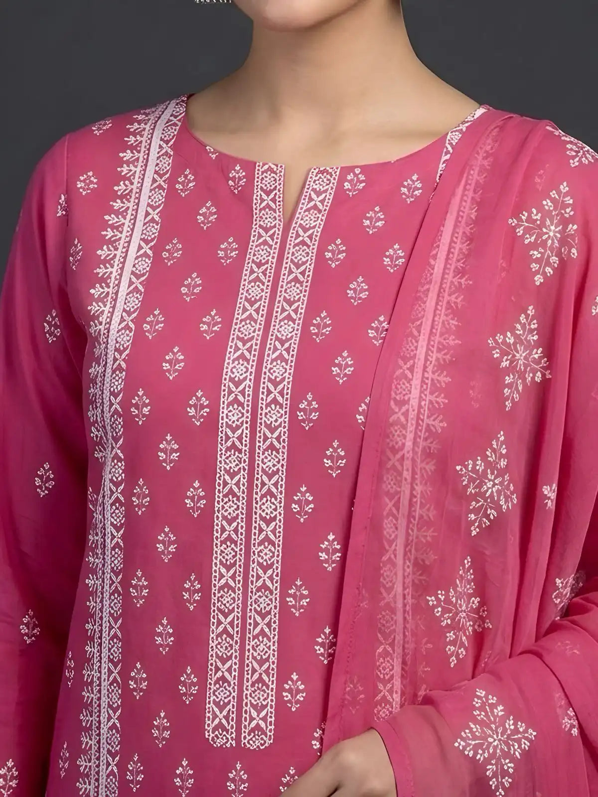 3PC PURE. LAWN .HEAVY EMBROIDERED