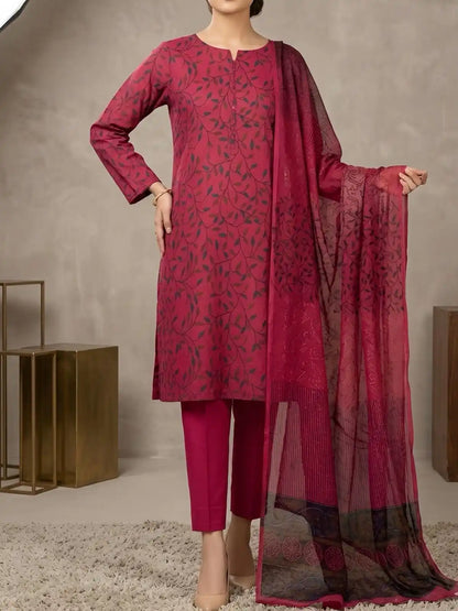 3PC PREMIUM LAWN FULLY EMBROIDERED DUPATAA