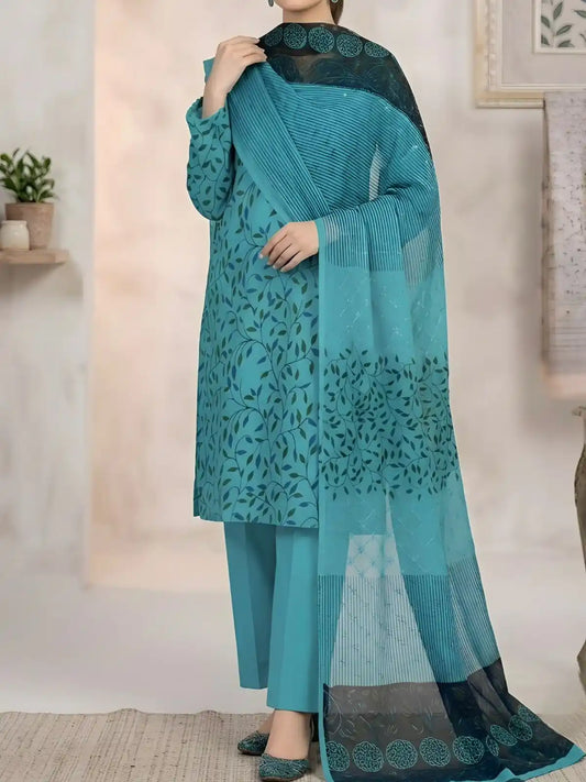 3PC PREMIUM LAWN FULLY EMBROIDERED DUPATAA