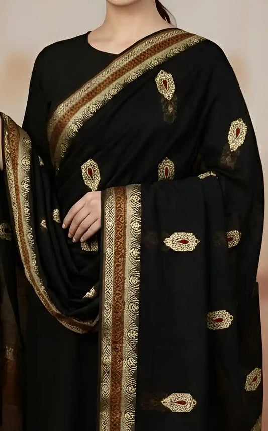 PURE LAWN SOFT DUPATTA TARKASHI OR BANARSI WORK  PREMIUM QUALITY