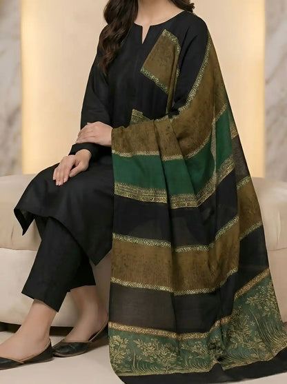 PURE LAWN SOFT DUPATTA WITH MULTI COLORS BANARSI WORK PREMIUM QUALITY