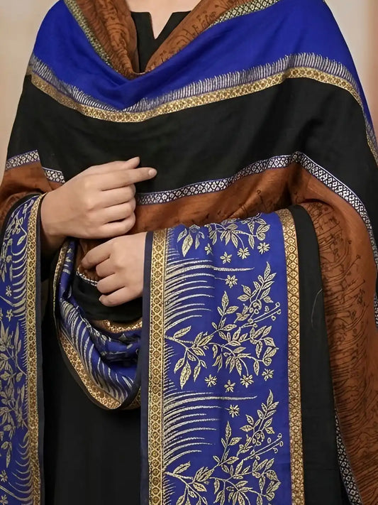 PURE LAWN SOFT DUPATTA WITH MULTI COLORS BANARSI WORK PREMIUM QUALITY