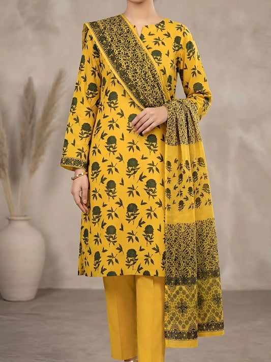 3PC PREMIUM LAWN FULLY EMBROIDERED DUPATAA