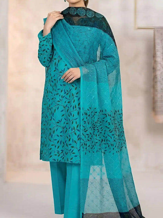 3PC PREMIUM LAWN FULLY EMBROIDERED DUPATAA