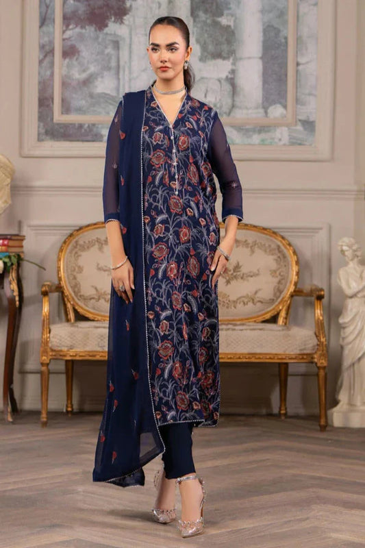 HEMSTITCH 4PC EMBROIDERED LAWN