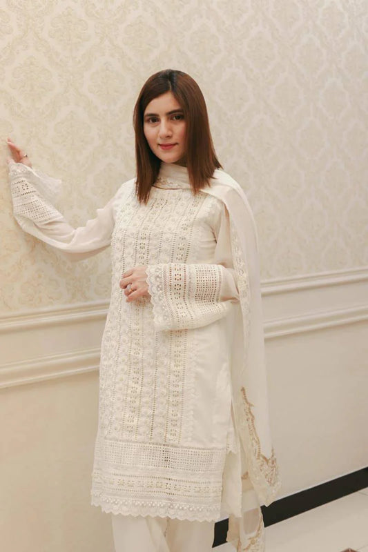 KHAADI 4PC EMBROIDERED LAWN