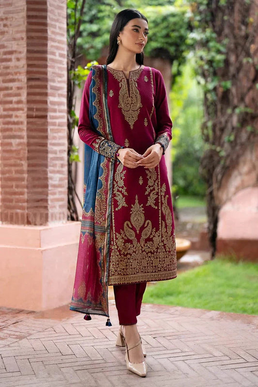 JAZMIN 4PC EMBROIDERED LAWN